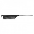 CARBON METAL PIN TAIL COMB 23.8 cm